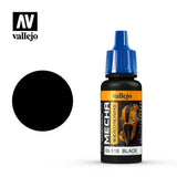Vallejo Mecha Color Black Wash 17ml Bottle