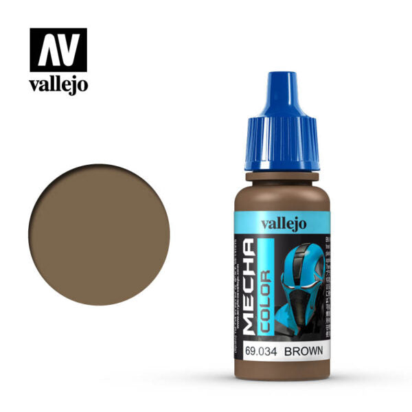 Vallejo Mecha Color Brown 17ml Bottle