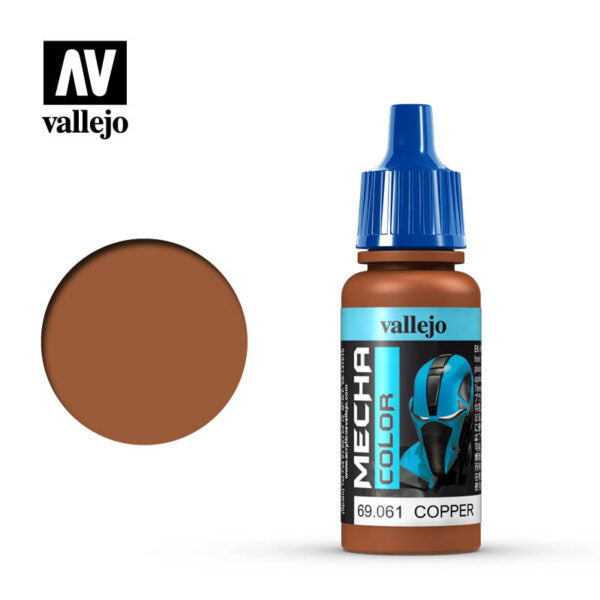 Vallejo Mecha Color Copper 17ml Bottle