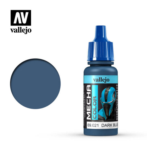 Vallejo Mecha Color Dark Blue 17ml Bottle