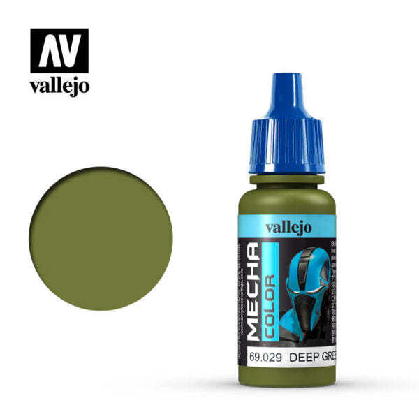 Vallejo Mecha Color Deep Green 17ml Bottle