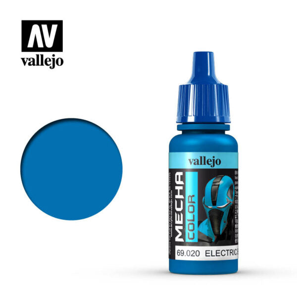 Vallejo Mecha Color Electric Blue 17ml Bottle