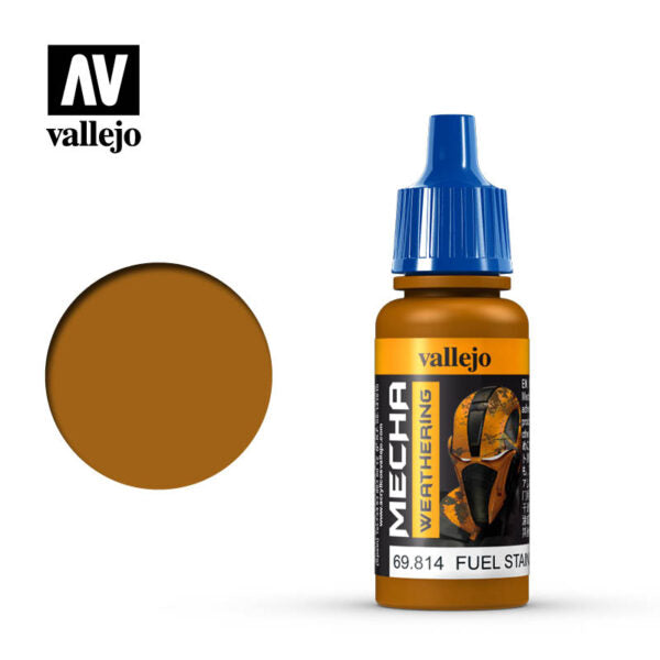 Vallejo Mecha Color Fuel Stains (Gloss) 17ml Bottle