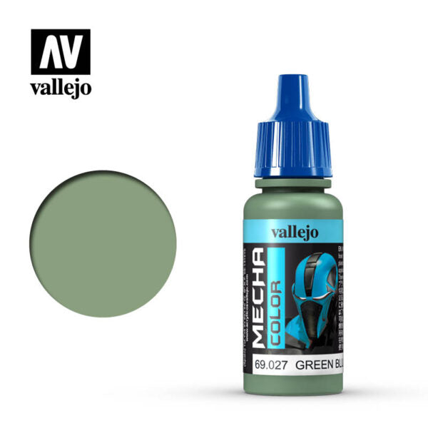 Vallejo Mecha Color Green Blue 17ml Bottle