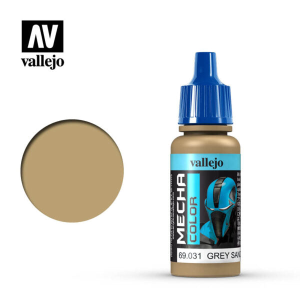 Vallejo Mecha Color Grey Sand 17ml Bottle