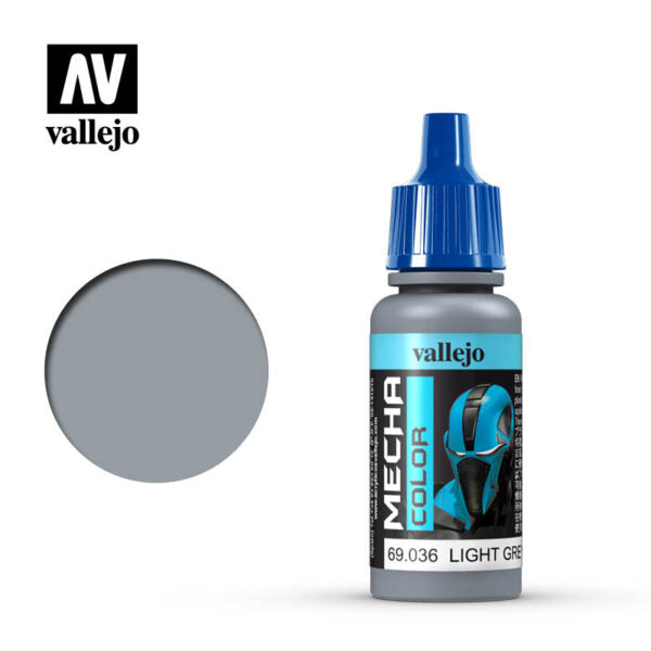 Vallejo Mecha Color Light Grey 17ml Bottle