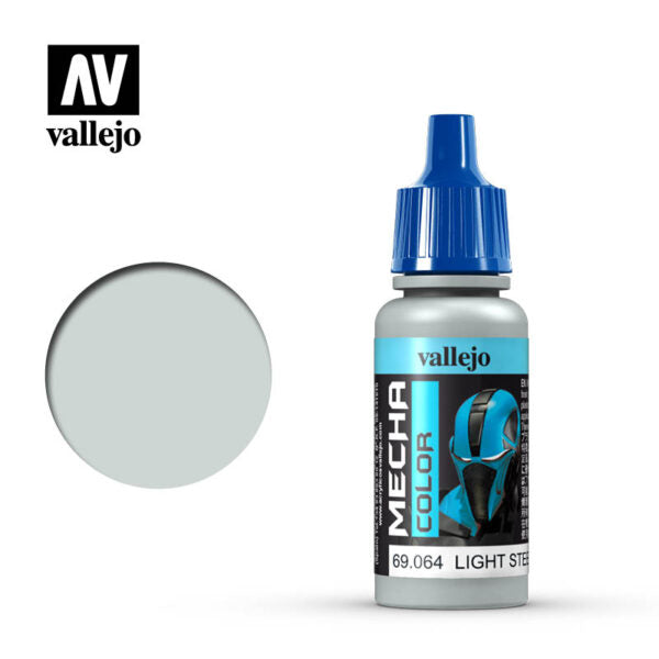 Vallejo Mecha Color Light Steel 17ml Bottle