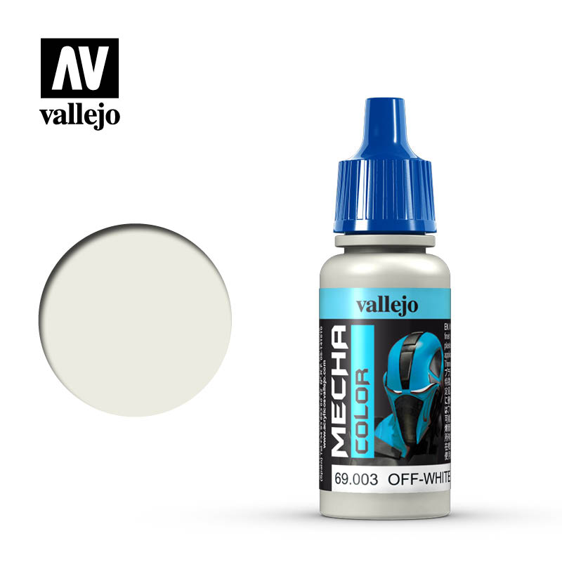 Vallejo Mecha Color Off-white 17ml Bottle VLJ69003
