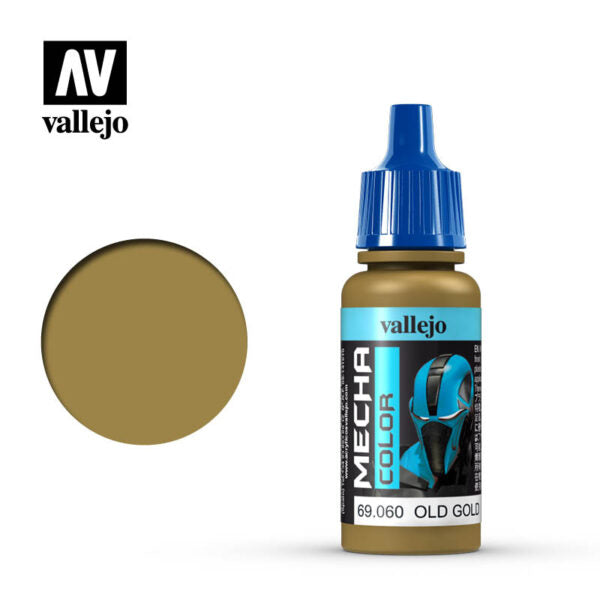 Vallejo Mecha Color Old Gold 17ml Bottle