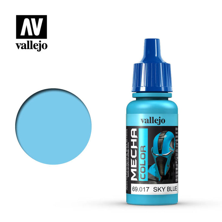 Vallejo Mecha Color Sky Blue 17ml Bottle VLJ69017