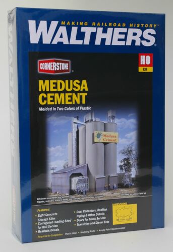 Walthers Cornerstone HO Scale Medusa Cement Company