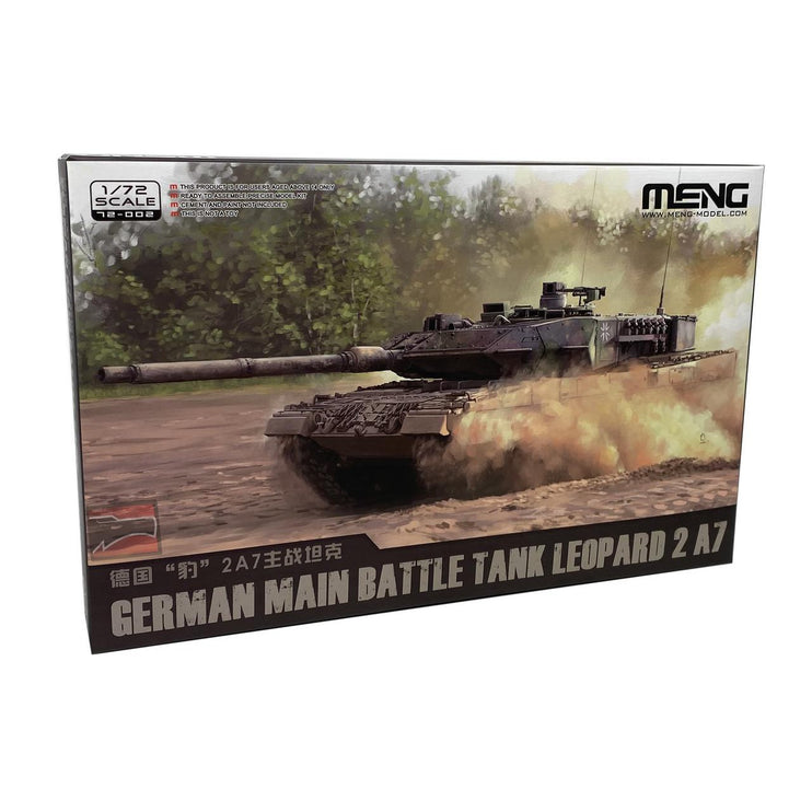 Meng Models 	1/72 Leopard 2A7 German Main Battle Tank