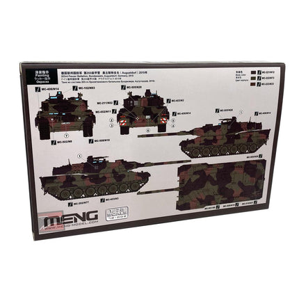 Meng Models 	1/72 Leopard 2A7 German Main Battle Tank