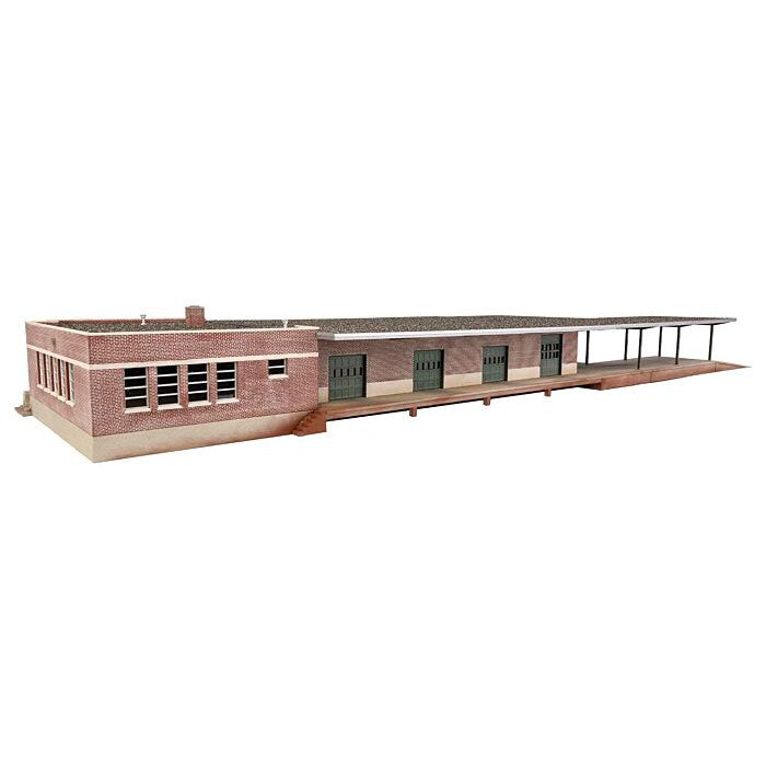 Walthers Cornerstone HO Scale Mid-Century Modern Freight Station Kit