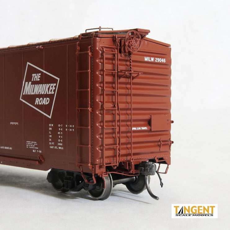 Tangent Milwaukee Road (MILW) “Original 1958” 40′ PS-1 Combination Door Boxcar #29309