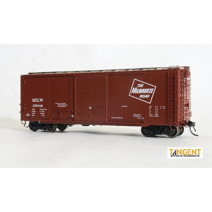 Tangent Milwaukee Road (MILW) “Original 1958” 40′ PS-1 Combination Door Boxcar #29309