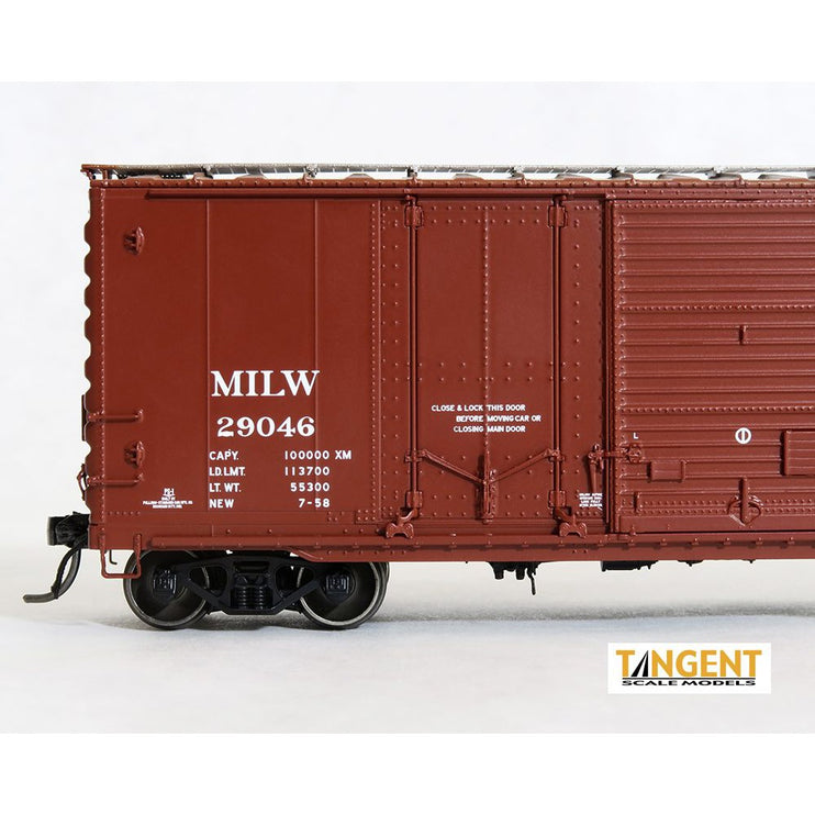 Tangent Milwaukee Road (MILW) “Original 1958” 40′ PS-1 Combination Door Boxcar #29309