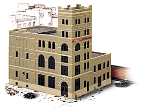 Walthers Cornerstone HO Scale Milwaukee Beer and Ale Brewery