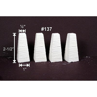 Monroe Models Ho Concrte Brd Pylon 4pk