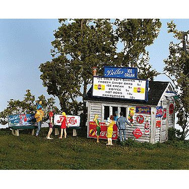 Monroe Models Ho Belle Ice Cream Stand