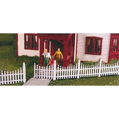 Monroe Models Ho Ornate Picket Fence