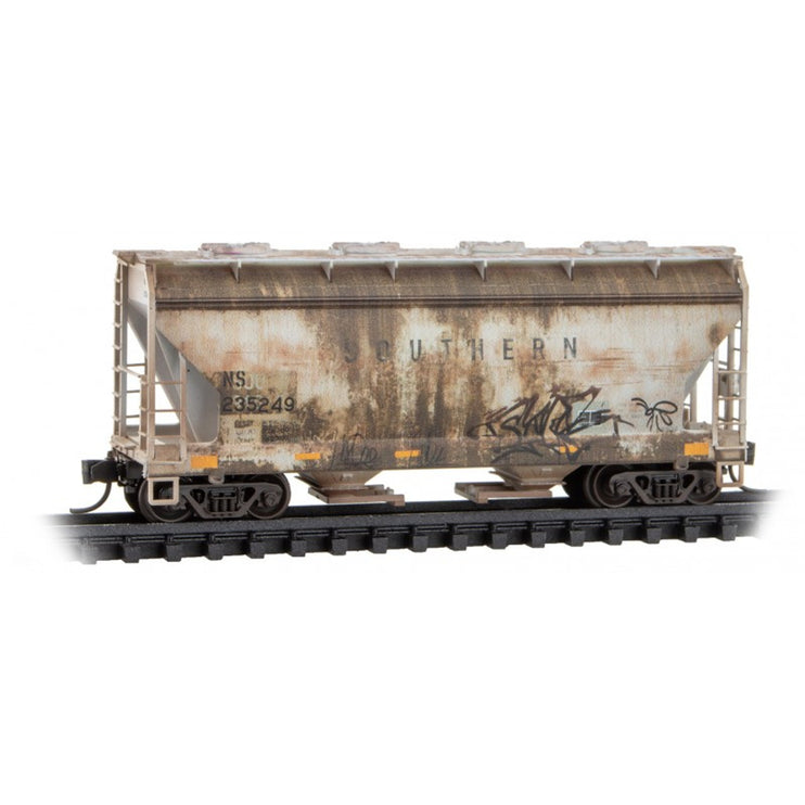 Micro Trains 2-Bay Covered Hopper Car #9 NS Family Tree Series Norfolk Southern (NS) 235249