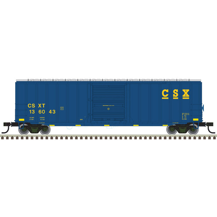 Atlas Trainman HO Scale ACF 50'6" Box Car CSX CSXT #136043