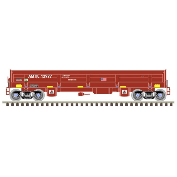 Atlas N Amtrak 13973 Difco Side Dump Car 