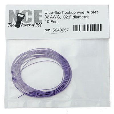 NCE DCC Violet Wire 32awg 10ft