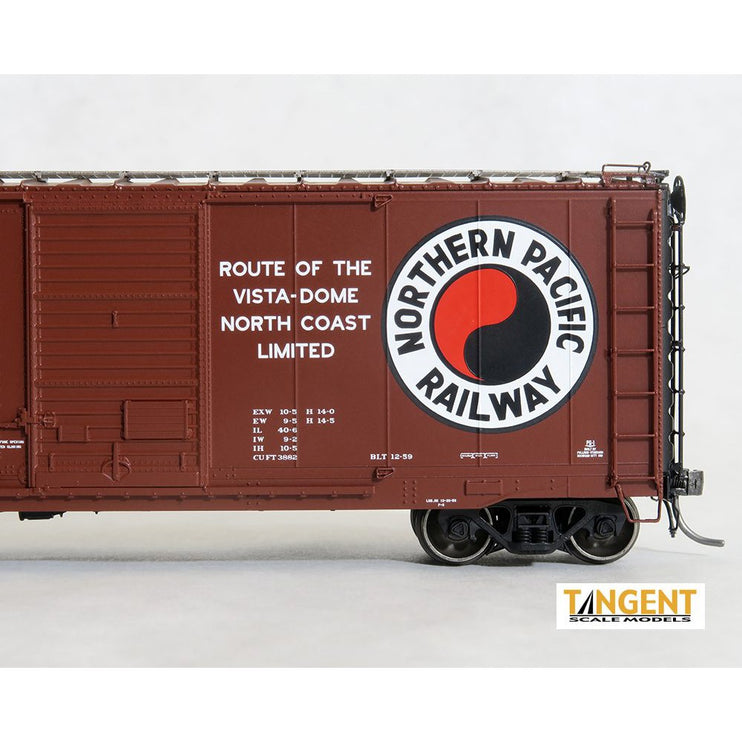 Tangent Northern Pacific (NP) “Original 12-59” 40′ PS-1 Combination Door Boxcar #3241