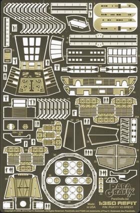 Paragrafix USS Enterprise (2009) Photoetch Set Paragrafix USS Enterprise (2009) Photoetch Set