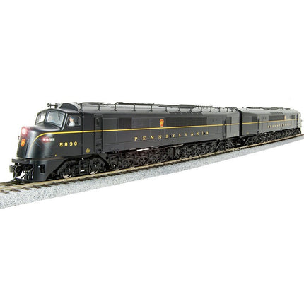 Broadway Limited HO Centipede Diesels PRR #5829/5817/1-stripe/DCC