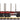 Piko 38797 D&RGW Flatcar w/Stakes, 2 - Pack (G - Scale) - Fusion Scale Hobbies