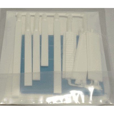 Pikestuff Add-On Wall SectionBlue - For Most Kits - 20 Scale Feet Long