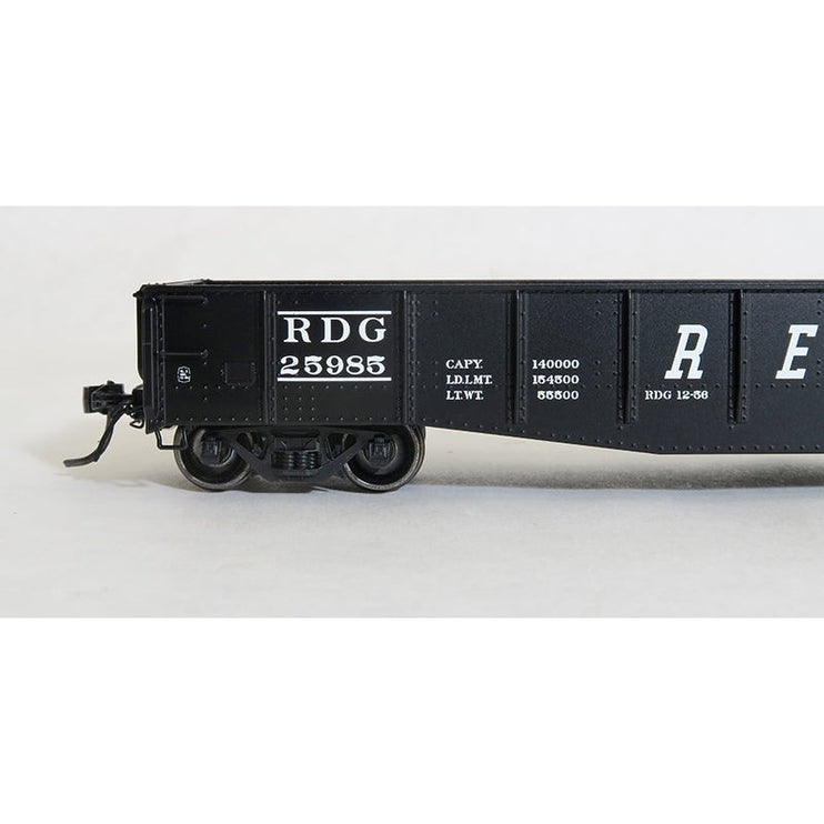 Tangent Reading (RDG) “GHH Repaint 1956” Bethlehem 70-Ton Riveted Drop-End Gondola #25925