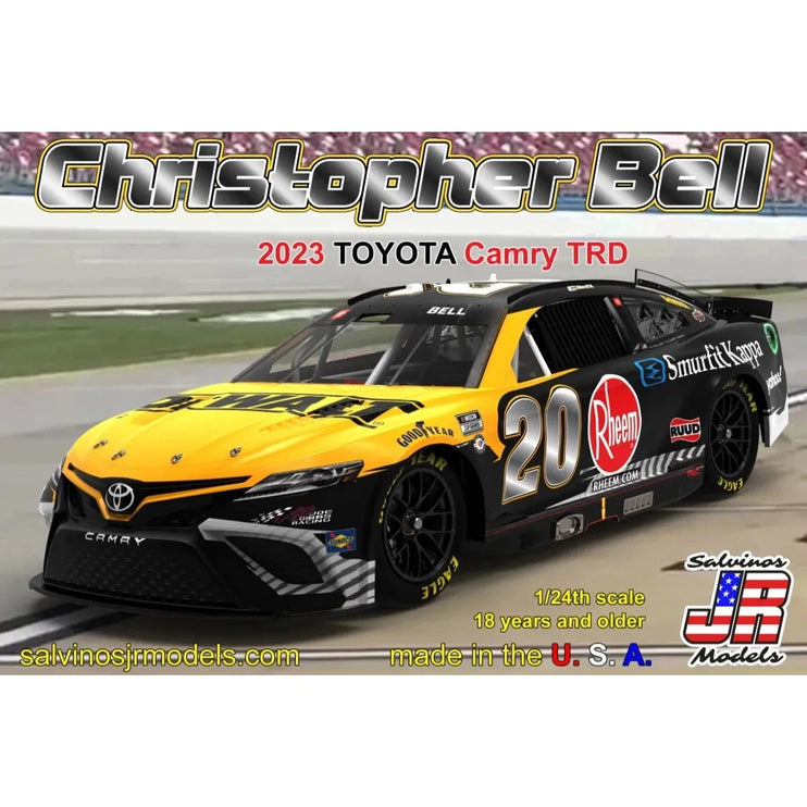 Salvino JR Models Joe Gibbs Racing Christopher Bell 2023 Toyota Camry Primary