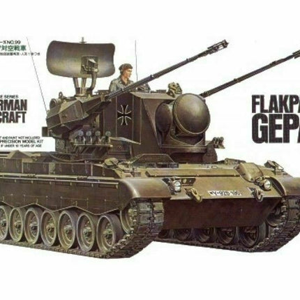 Tamiya 35099 1/35 West German Anti Aircraft Gepard Flakpanzer