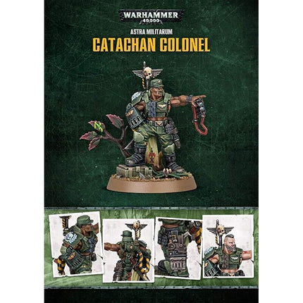 Games Workshop Warhammer 40k Astra Militarum Catachan Colonel