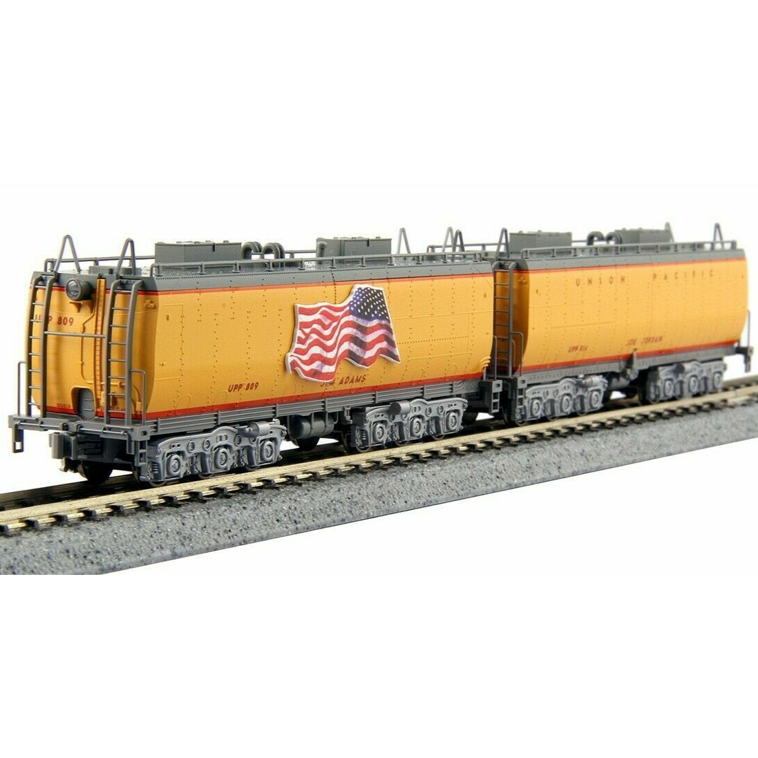 Kato N Scale Union Pacific Water Tend 2 Pack