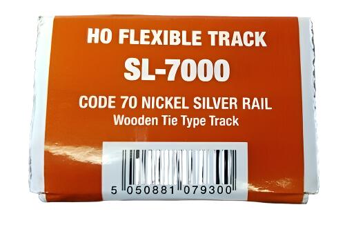 Peco HO Scale Code 70 36” Flex Track Wood Ties 25 Box