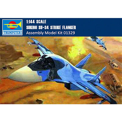 Trumpeter Scale Models 1/144 Aircraft Su-34 Flnk