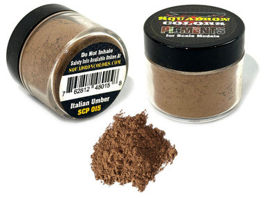 Umber Piments Squadron Pigments Italian Umber 20g – Fusion Scale Hobbies