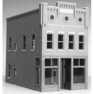 Smalltown USA HO Scale Mike's Mrkt Kit Lf Cnr