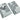 Squadron 1/48 Squadron Decals - Luftwaffe Cross Insignia Set Late War - Fusion Scale Hobbies