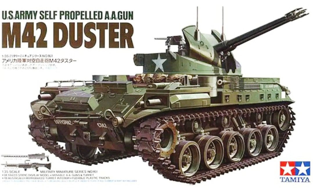 Tamiya 35161 1/35 US Army self propelled A.A. Gun M42 Duster