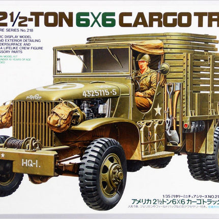 Tamiya 35218 1/35 U.S. 6x6 2,5ton Cargo Truck