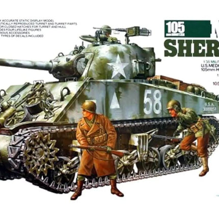 Tamiya 35251 1/35 M4A3 Sherman 105mm Howitzer