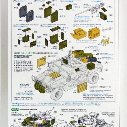 Tamiya 35266 1/35 Modern U.S. Military Equipment