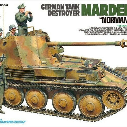 Tamiya 35364 1/35 German Tank Destroyer Marder III M Normandy Front