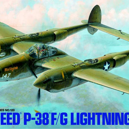 Tamiya 61120 1/48 US P-38F/G Lightning